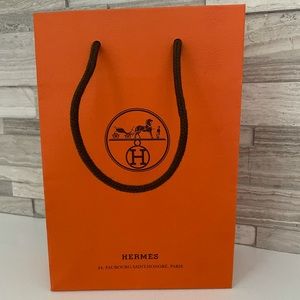 Hermès authentic shopping bag from Paris